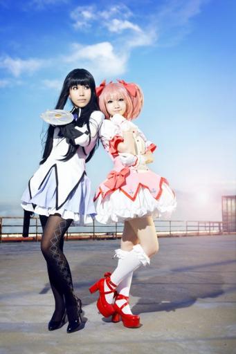 Обо всем - [Best Anime Cosplay] Подборка косплея по аниме Mahou Shoujo Madoka Magica 